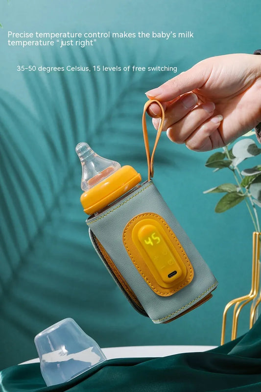 USB Intelligent Temperature Control Portable Milk Bottle Warmer