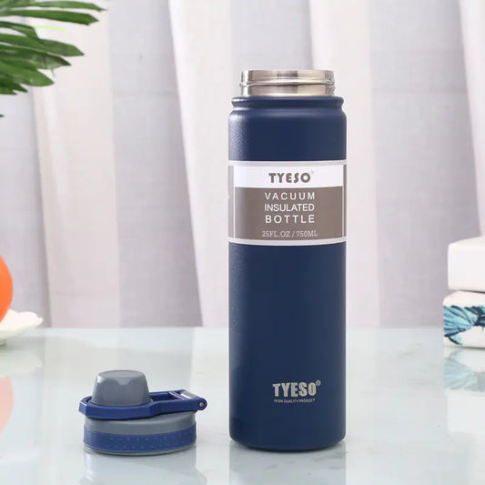 TYESO Classic Insulated Sports Bottle with Handle
