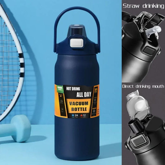 Stainless Steel Insulated Straw Bottle