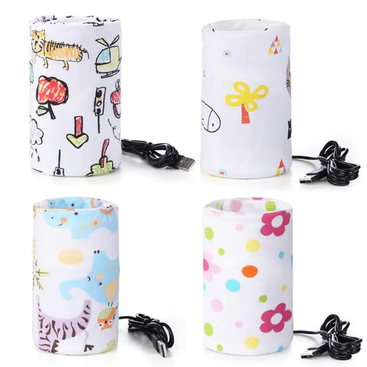 Portable USB Milk Warmer Bag for Baby Bottles