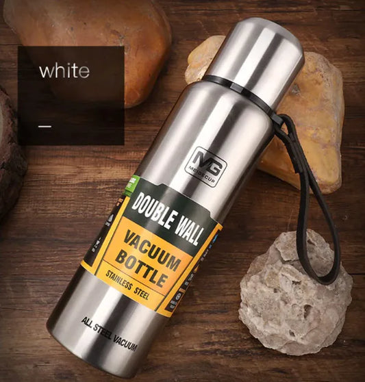 MG Stainless Steel Insulated Water Bottle with Portable Travel Lid