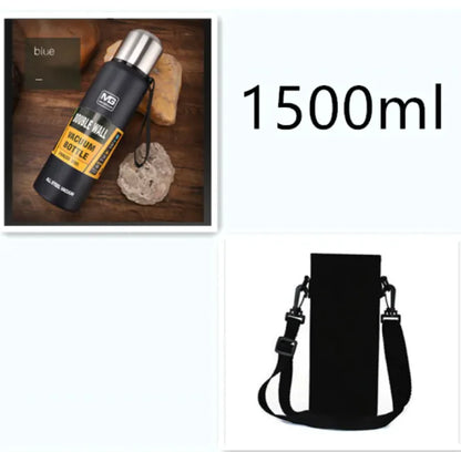 MG Stainless Steel Insulated Water Bottle with Portable Travel Lid
