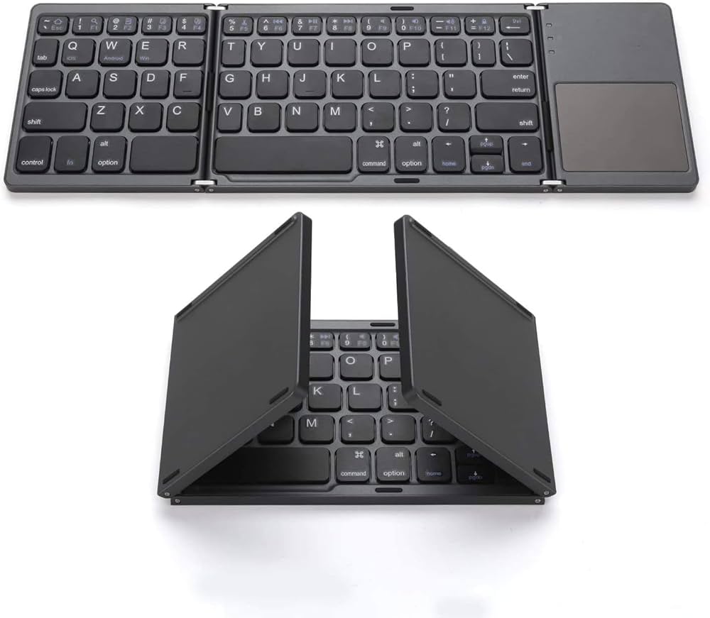 Folding Mini Wireless Bluetooth Keyboard