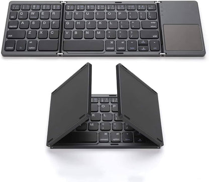 Folding Mini Wireless Bluetooth Keyboard