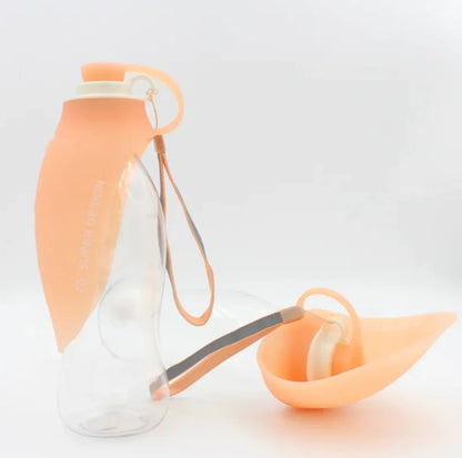 Portable Pet Water Bottle - Leaf shape