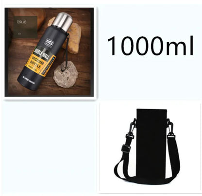 MG Stainless Steel Insulated Water Bottle with Portable Travel Lid