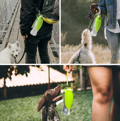 Portable Pet Water Bottle - Leaf shape