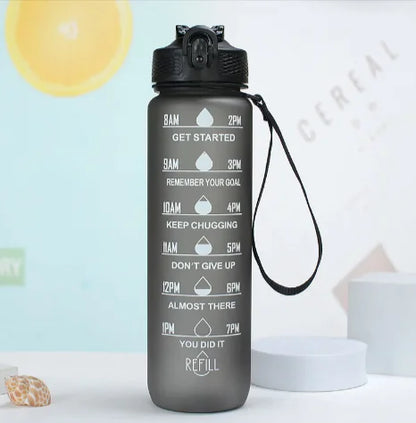 Gradient Large-Capacity Sports Water Bottle