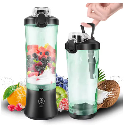 Portable Blender 600ML Electric Juicer Fruit Mixers
