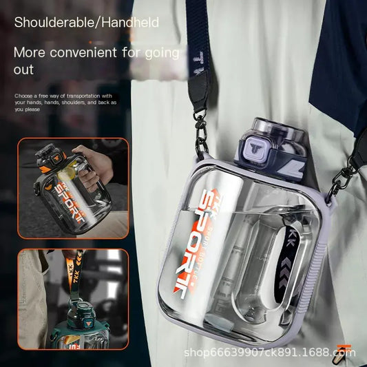 TKK Sports Water Bottle for Fitness - Large Capacity