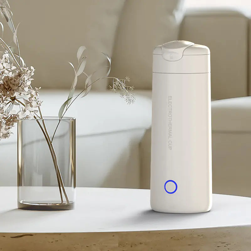 Portable Electric Heating Water Cup with Insulation