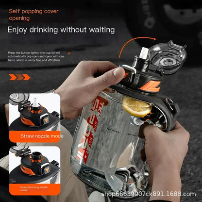 TKK Sports Water Bottle for Fitness - Large Capacity