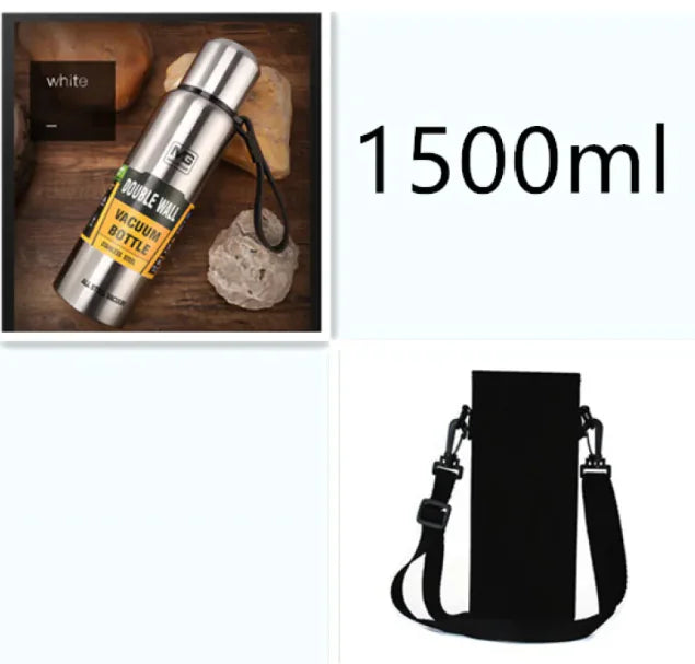 MG Stainless Steel Insulated Water Bottle with Portable Travel Lid