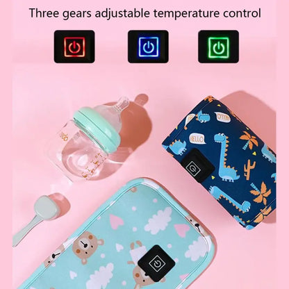 Portable Baby Bottle Cooler and Warmer Bag