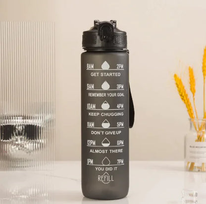 Gradient Large-Capacity Sports Water Bottle