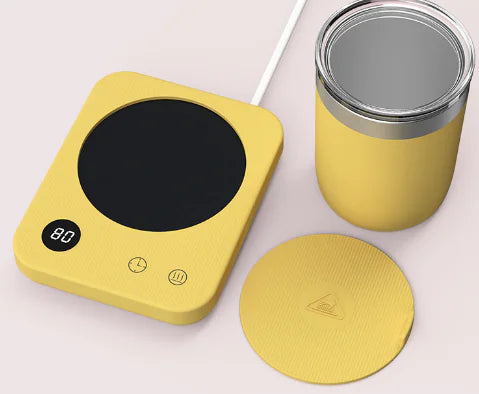 Coffee Mug Warmer Pad - Creative Heating Gift Set
