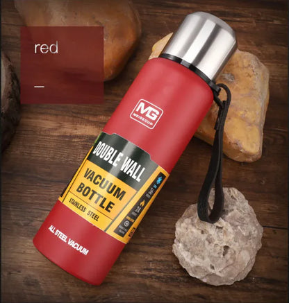 MG Stainless Steel Insulated Water Bottle with Portable Travel Lid