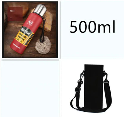 MG Stainless Steel Insulated Water Bottle with Portable Travel Lid