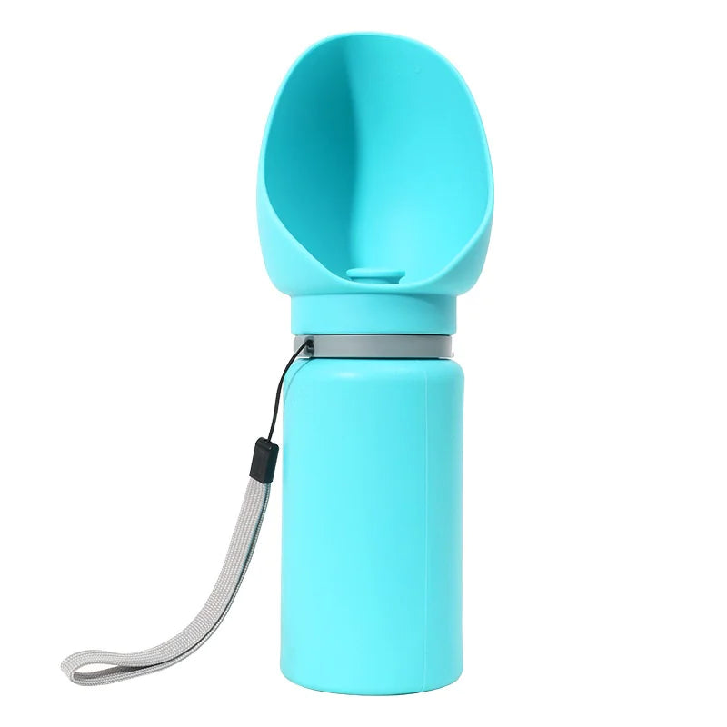 Portable Folding Pet Water Bottle – Leak-Proof Silicone Travel Dispenser for Dogs & Cats