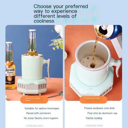 Mini Rapid Cooling Cup for Ice and Cold Beverages