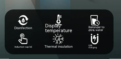 Smart Temperature Display Sterilization Vacuum Cup