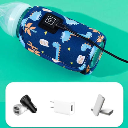 Portable Baby Bottle Cooler and Warmer Bag