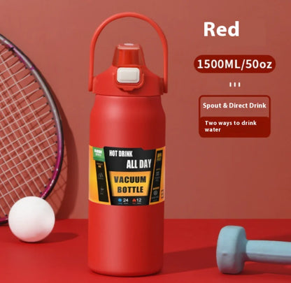 Stainless Steel Insulated Straw Bottle