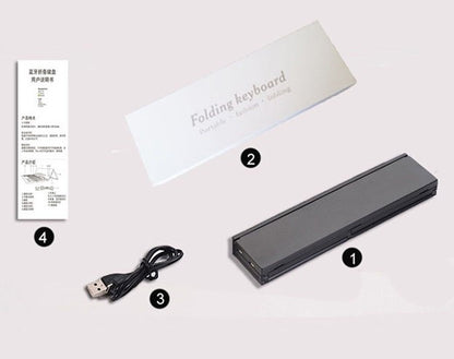 Foldable Portable Bluetooth Keyboard