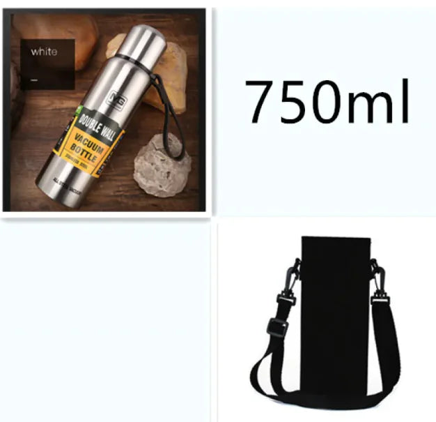 MG Stainless Steel Insulated Water Bottle with Portable Travel Lid