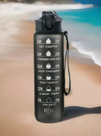 Gradient Large-Capacity Sports Water Bottle