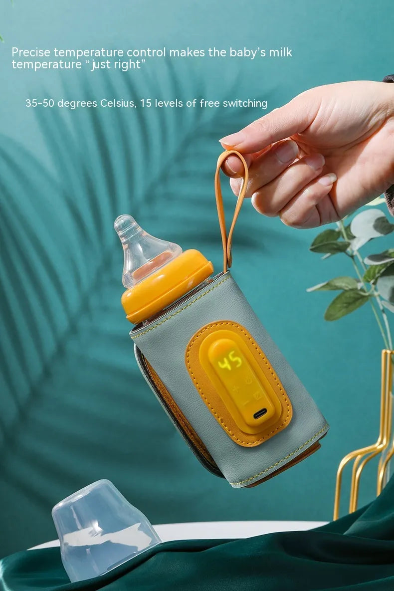 USB Intelligent Temperature Control Portable Milk Bottle Warmer