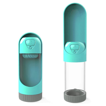Portable Pet Water Bottle for Outdoor Use (Teddy)