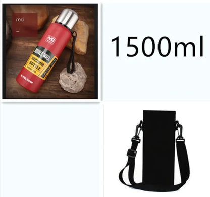 MG Stainless Steel Insulated Water Bottle with Portable Travel Lid