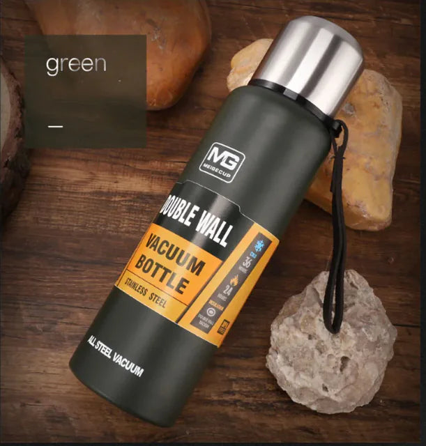 MG Stainless Steel Insulated Water Bottle with Portable Travel Lid