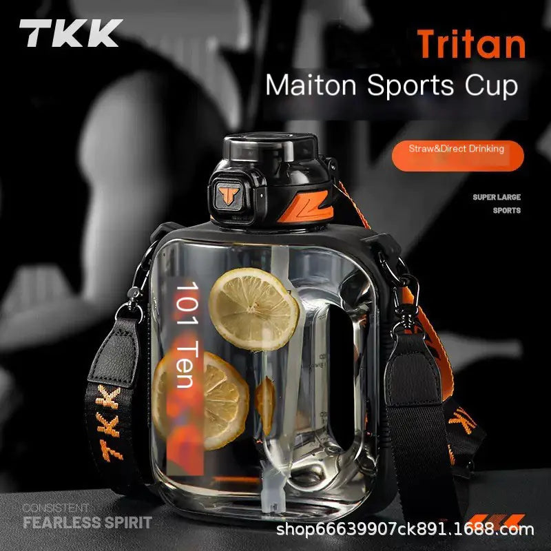 TKK Sports Water Bottle for Fitness - Large Capacity