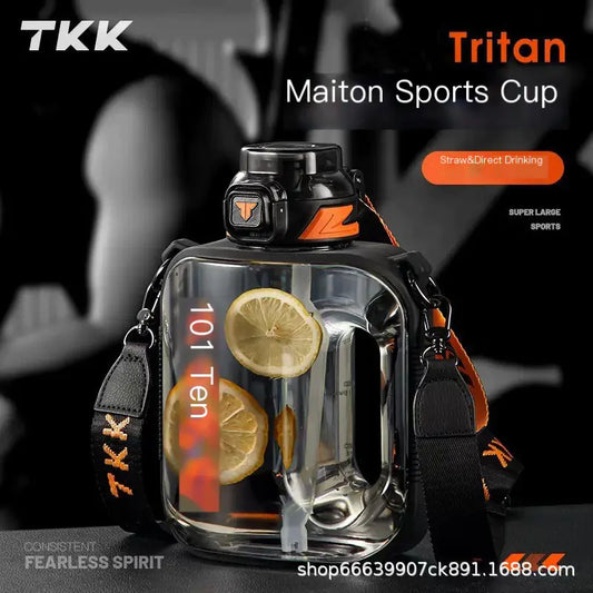 TKK Sports Water Bottle for Fitness - Large Capacity