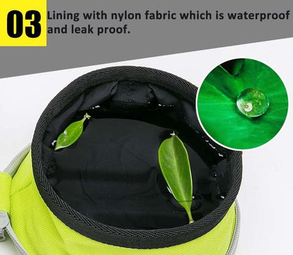Portable Pet Water Bottle and Bowl for Outdoor Use