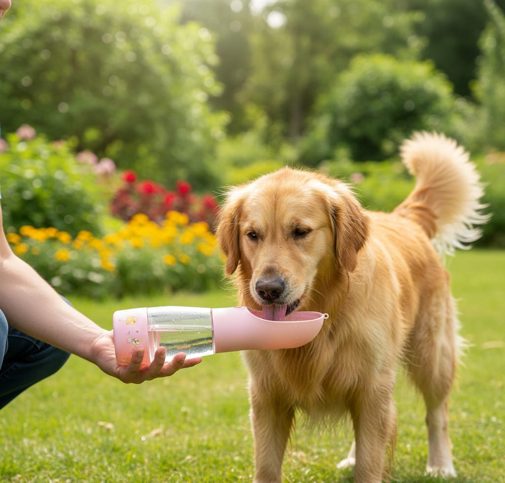 Portable Dog Food and Water Cup for Travel