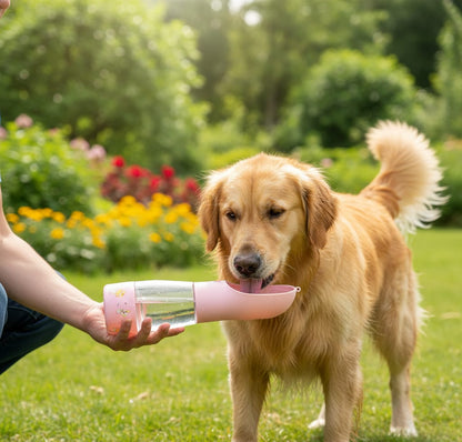 Portable Dog Food and Water Cup for Travel