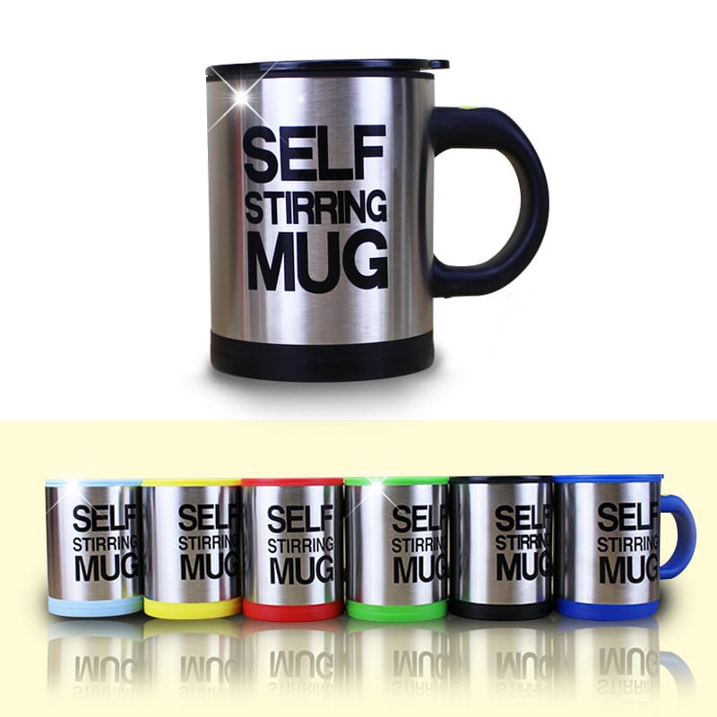 Smart Electric Self-Stirring Stainless Steel Mug
