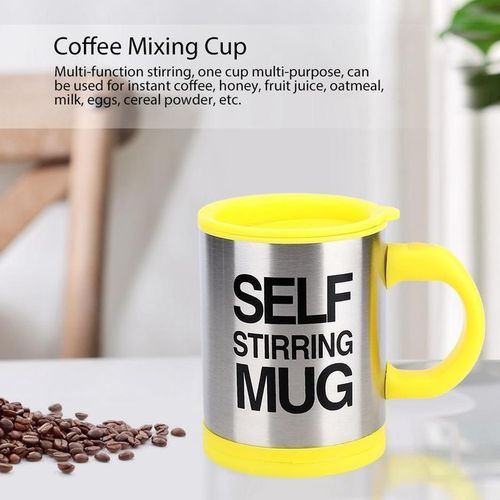 Smart Electric Self-Stirring Stainless Steel Mug