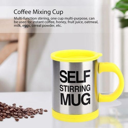 Smart Electric Self-Stirring Stainless Steel Mug