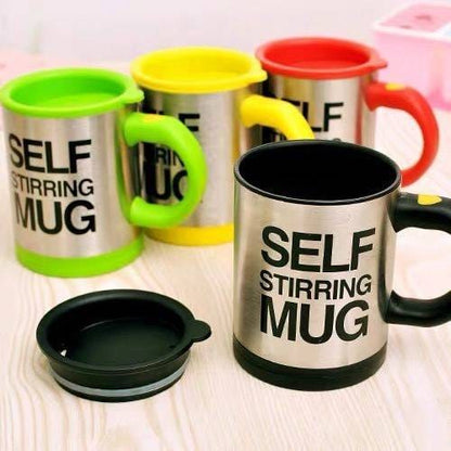Smart Electric Self-Stirring Stainless Steel Mug