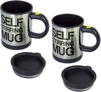 Smart Electric Self-Stirring Stainless Steel Mug