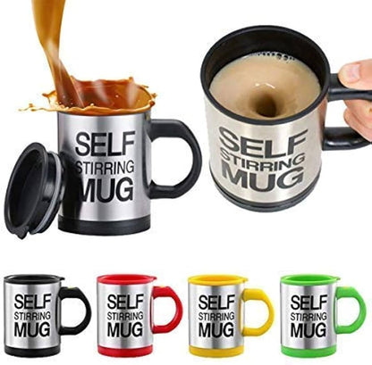Smart Electric Self-Stirring Stainless Steel Mug