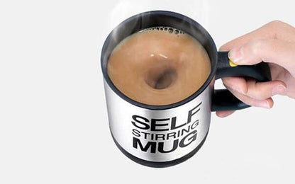 Smart Electric Self-Stirring Stainless Steel Mug