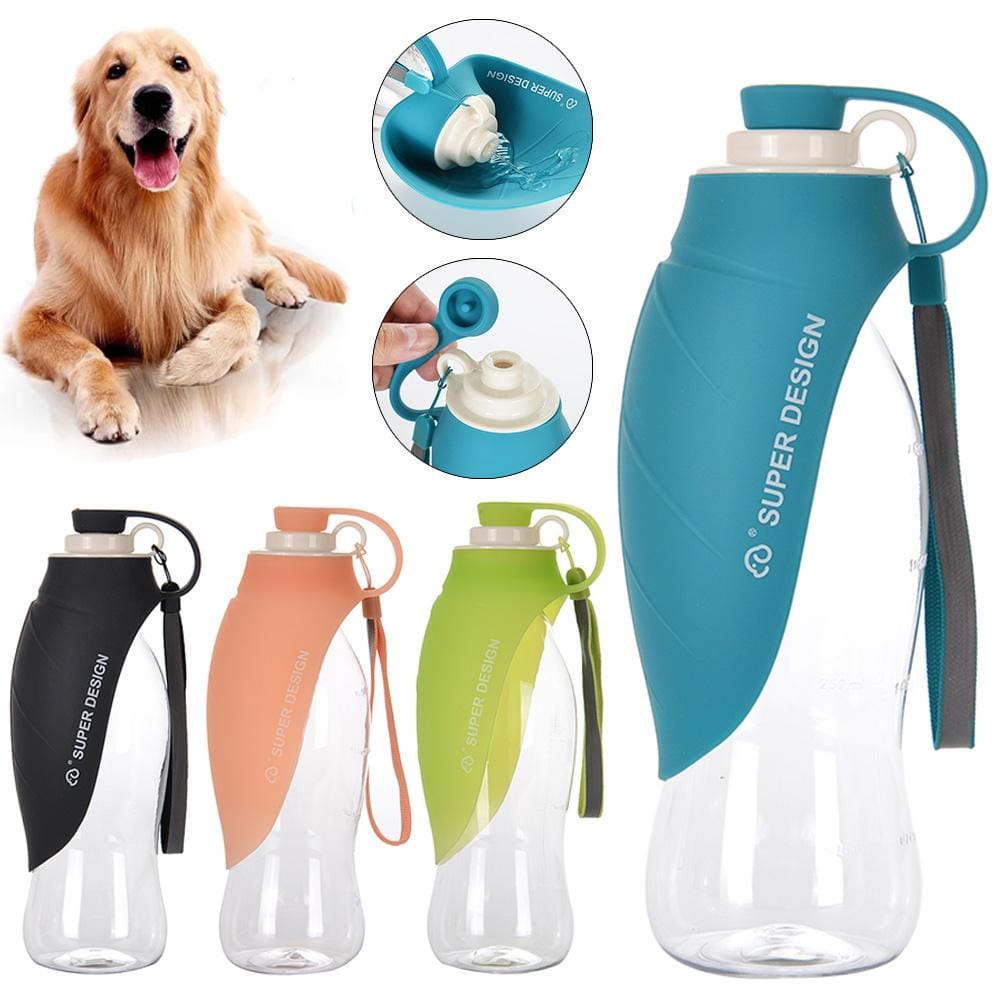 Portable Pet Water Bottle - Leaf shape