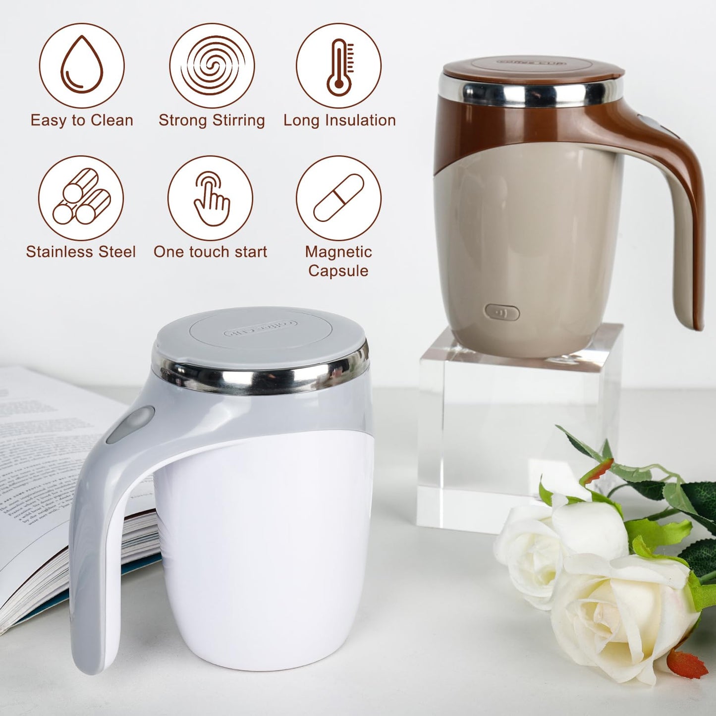 Automatic Magnetic Stirring Cup