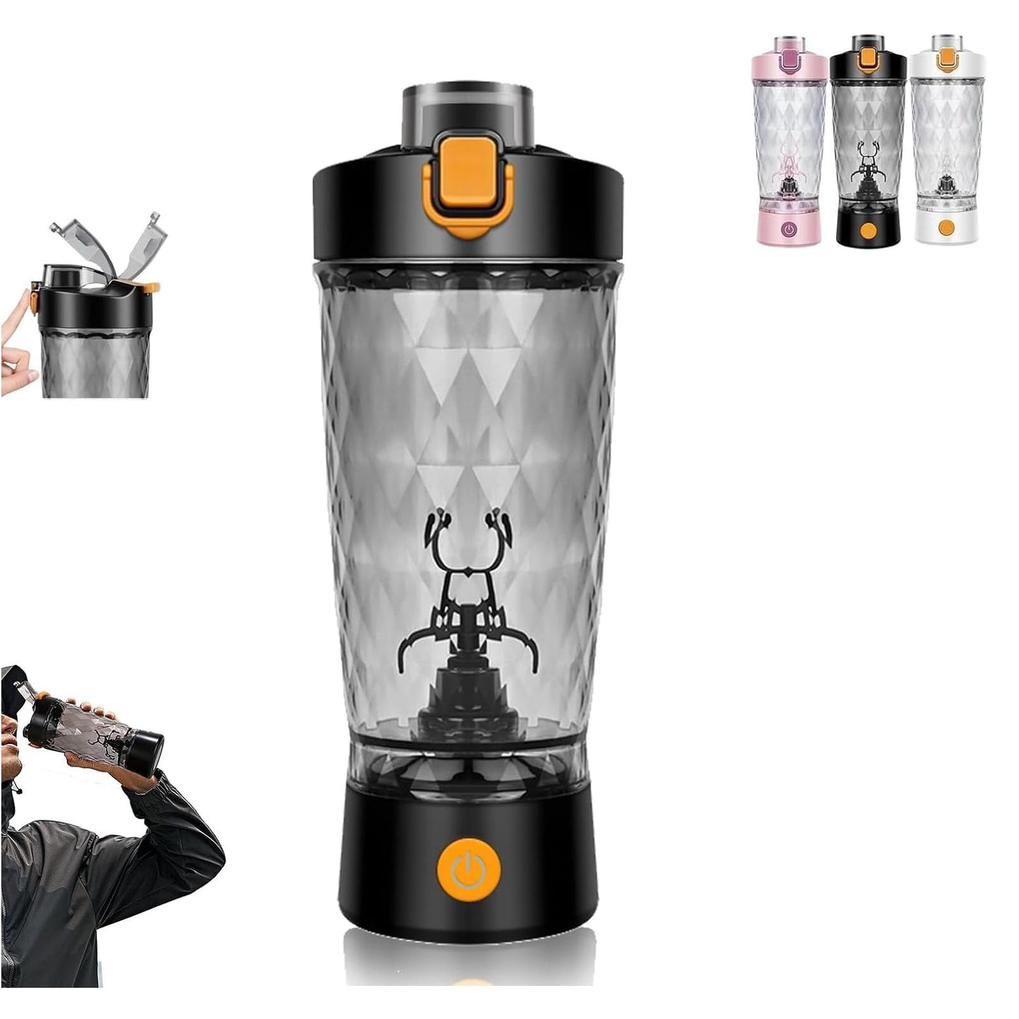 Automatic Electric Protein Shaker Bottle