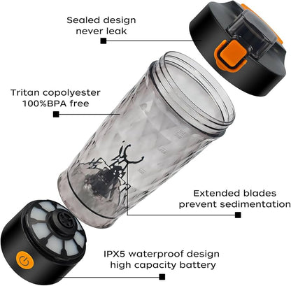 Automatic Electric Protein Shaker Bottle